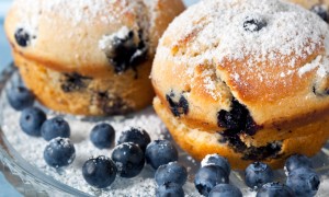 blueberry muffins