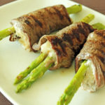 Asparagus beef rolls