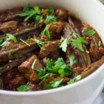 Beef and okra stew