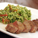 Beef quinoa tabbouleh