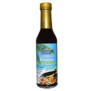 Coconut aminos is made from the sap of the coconut palm tree