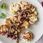 Roasted Cauliflower with Radicchio Salsa