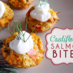 Cauliflower Salmon Bites