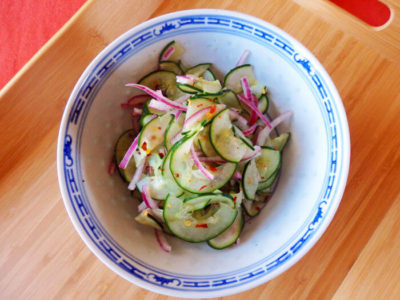 Thai cucumber salad