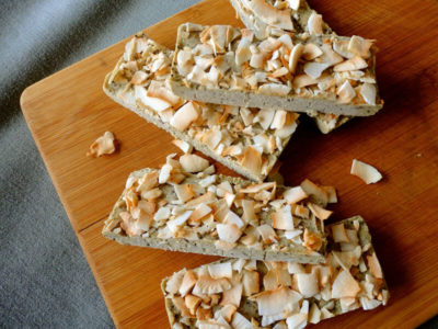 Pumpkin Seed Butter Energy Bars