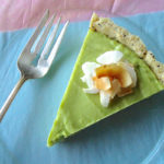 Avocado lime tart