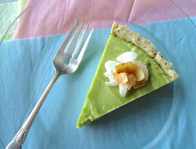 Avocado Lime Tart-image