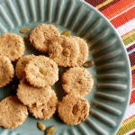 Pumpkin oat biscuits