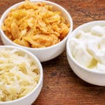 Fermented foods: sauerkraut, kimchi, and yogurt-probiotic