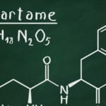 Chemical formula of Aspartame: an artificial sweetener