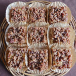 Cinnamon pecan crumb cake