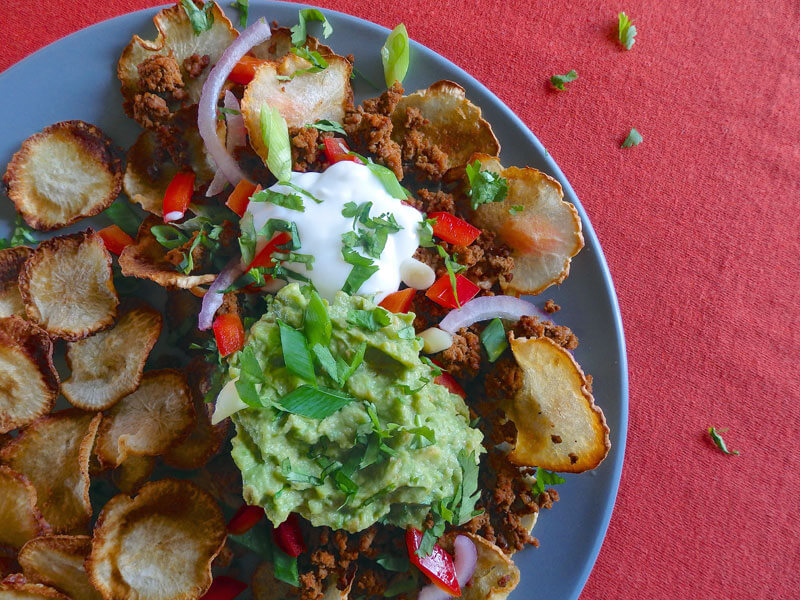 Rutabaga Nachos » The Candida Diet