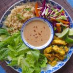 Satay chicken bowl