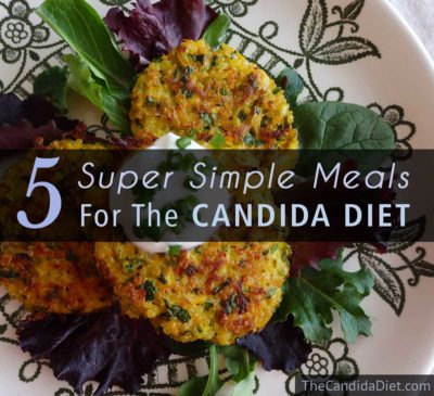 Simple meals for a Candida diet