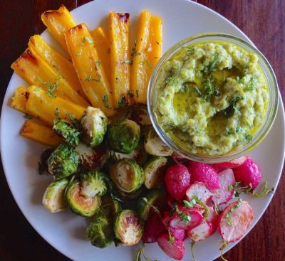 Mediterranean zucchini dip