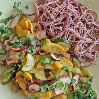 Buckwheat Soba Noodle Bowl