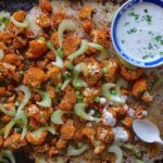 Buffalo cauliflower florets