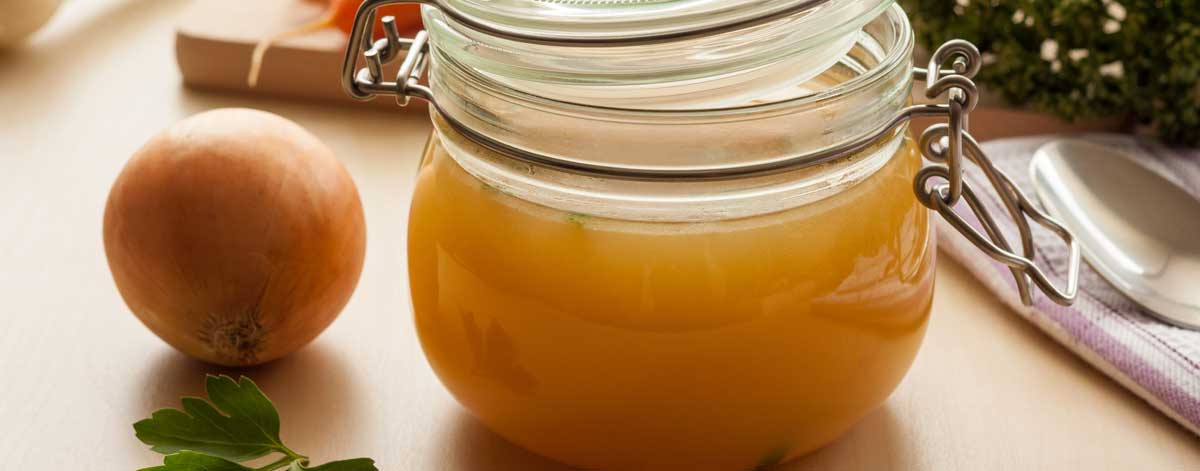 Bone broth is a gut-healing food that can heal some of the damage from a Candida overgrowth