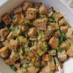 Coconut bread stuffing