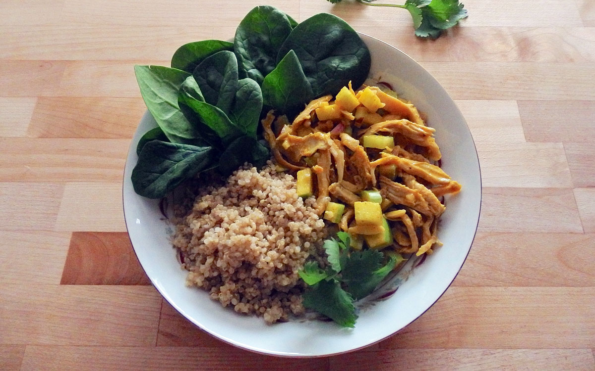 Curried Chicken Bowl – The Candida Diet