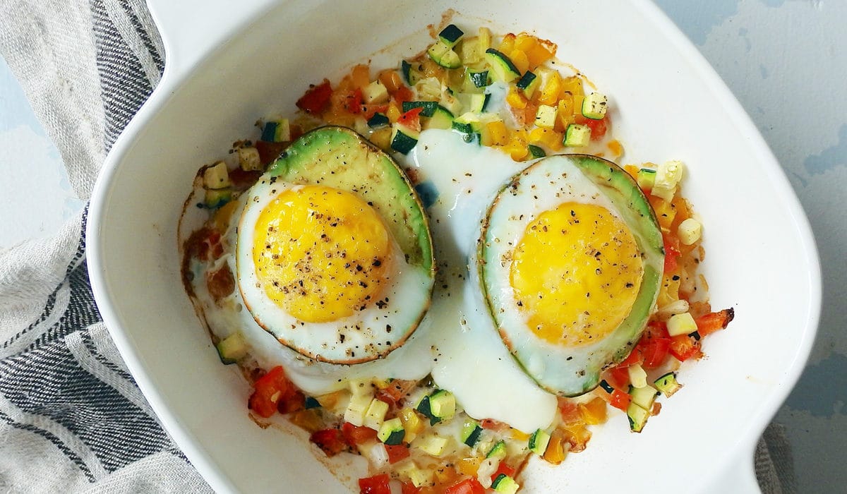 Avocado Baked Eggs on the Candida diet