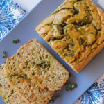 Savory Zucchini and Pesto Bread