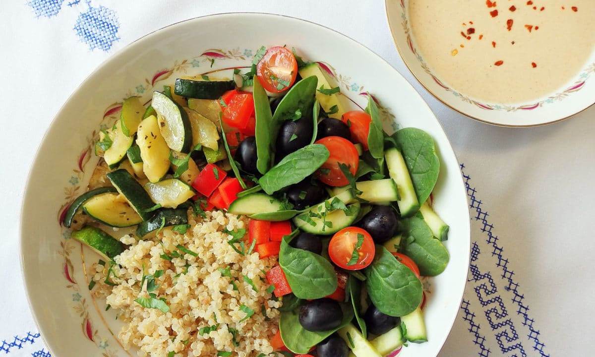 Mediterranean Buddha Bowl recipe