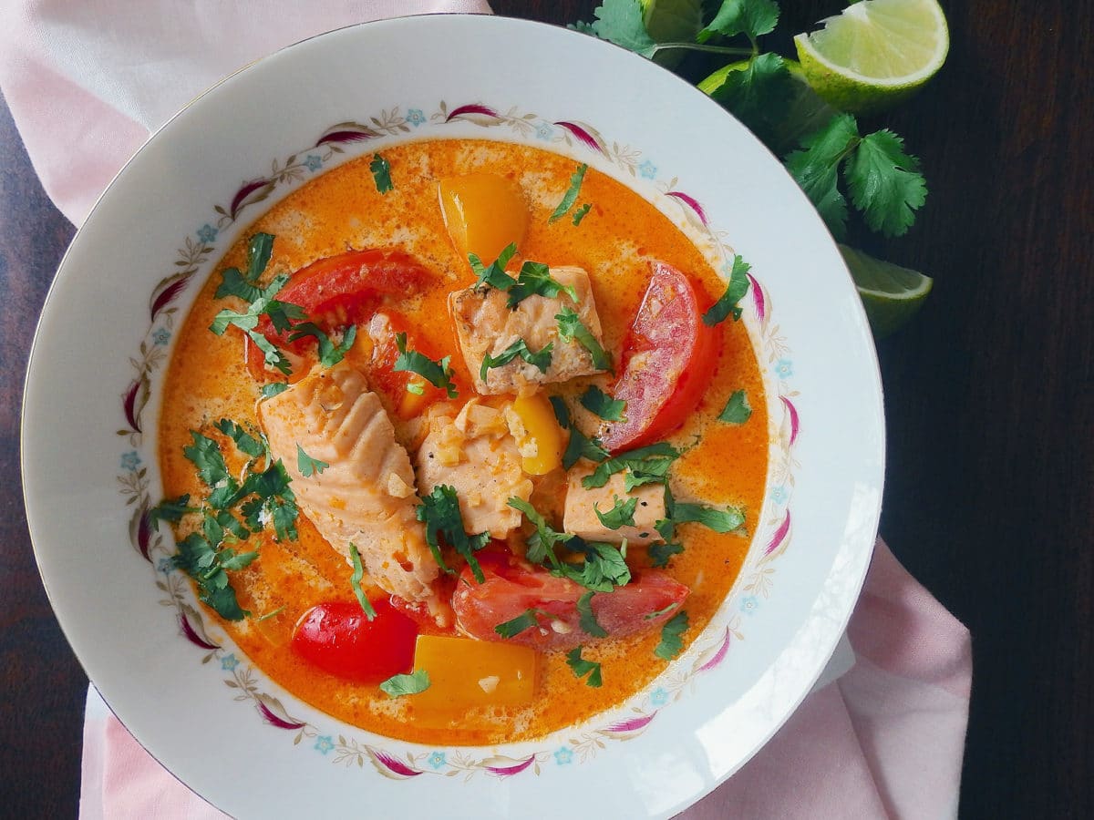 Salmon stew