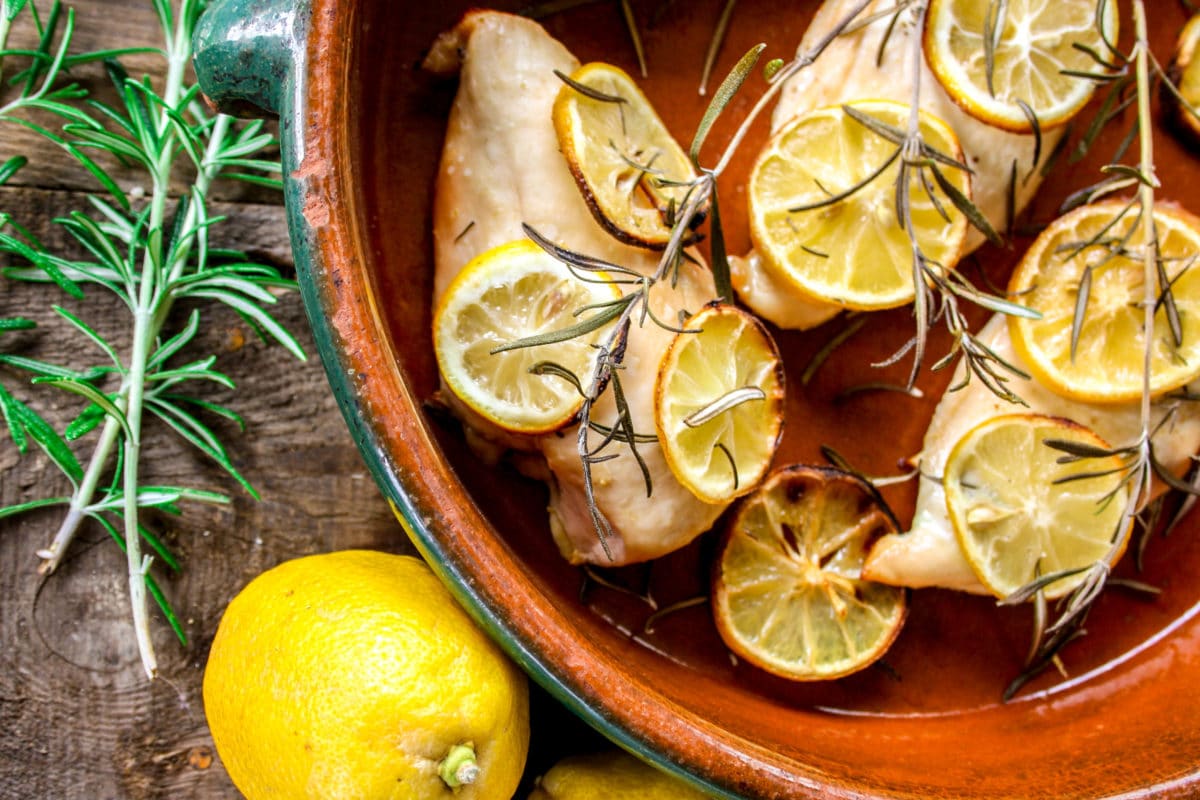 Lemon chicken