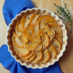 Rutabaga and Onion Gratin