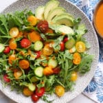 Arugula and Tomato Salad with Tomato Vinaigrette