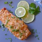 Toasted Coconut and Lime Salmon